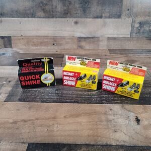 Vintage Modern Miracle Shoe Shine Polishing Sponge Modern Ortho Corp 1982